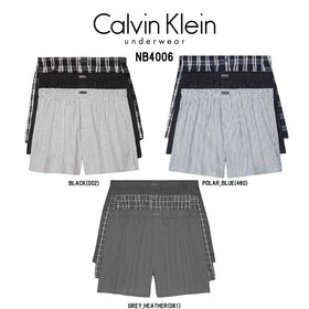 Calvin Klein(カルバンクライン) トランクス ボクサー 3枚セット NB4006