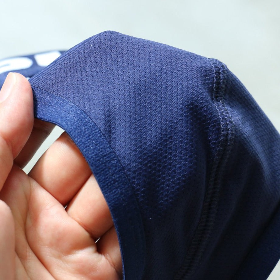 [9/16再入荷]マイクロメッシュ ローライズブリーフ "RIBBED NAVY" 12042