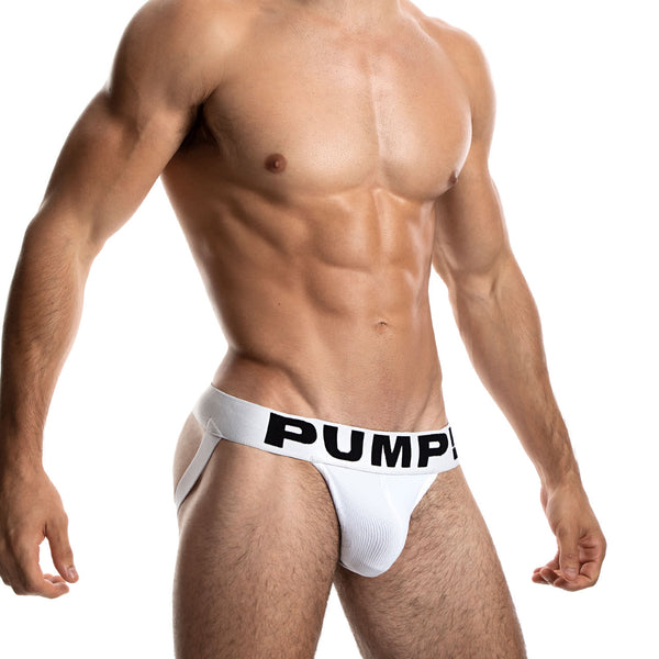 PUMP!(パンプ)｜ホワイトクラシック・ジョックストラップ